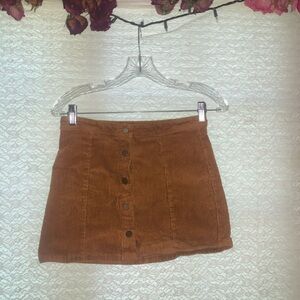 Corduroy skirt